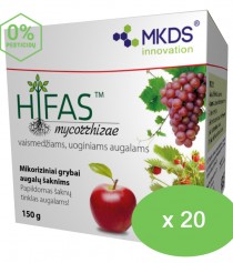 HIFAS - vaismedžiams ir uoginiams augalams, mikoriziniai grybai, MAXI pak. (kaina nurodyta 1 vnt.)